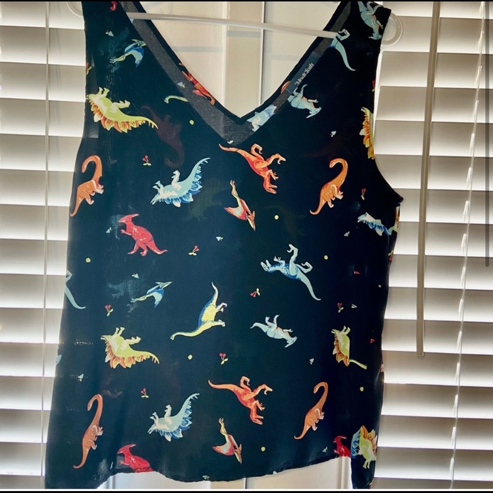 Dinosaur Top from ModCloth. Size Large. NWOT.